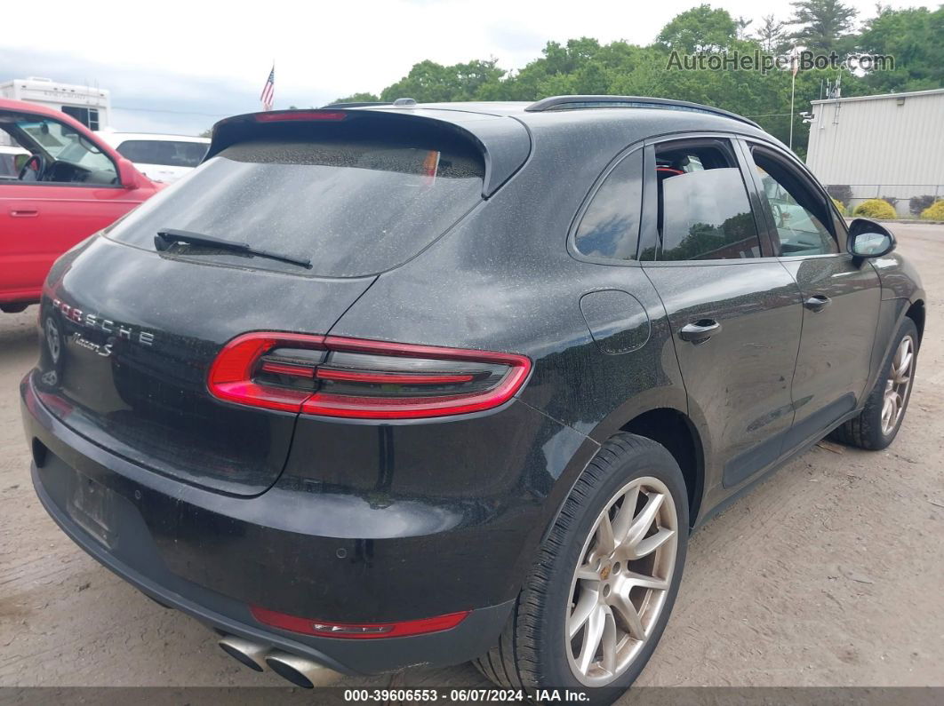 2018 Porsche Macan S Black vin: WP1AB2A5XJLB35182