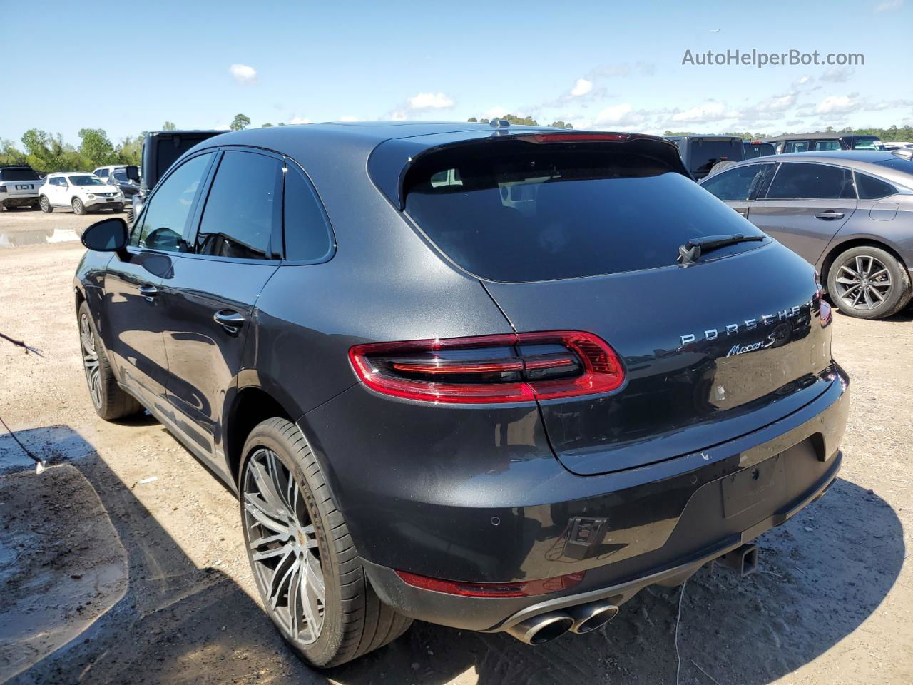 2018 Porsche Macan S Black vin: WP1AB2A5XJLB39992