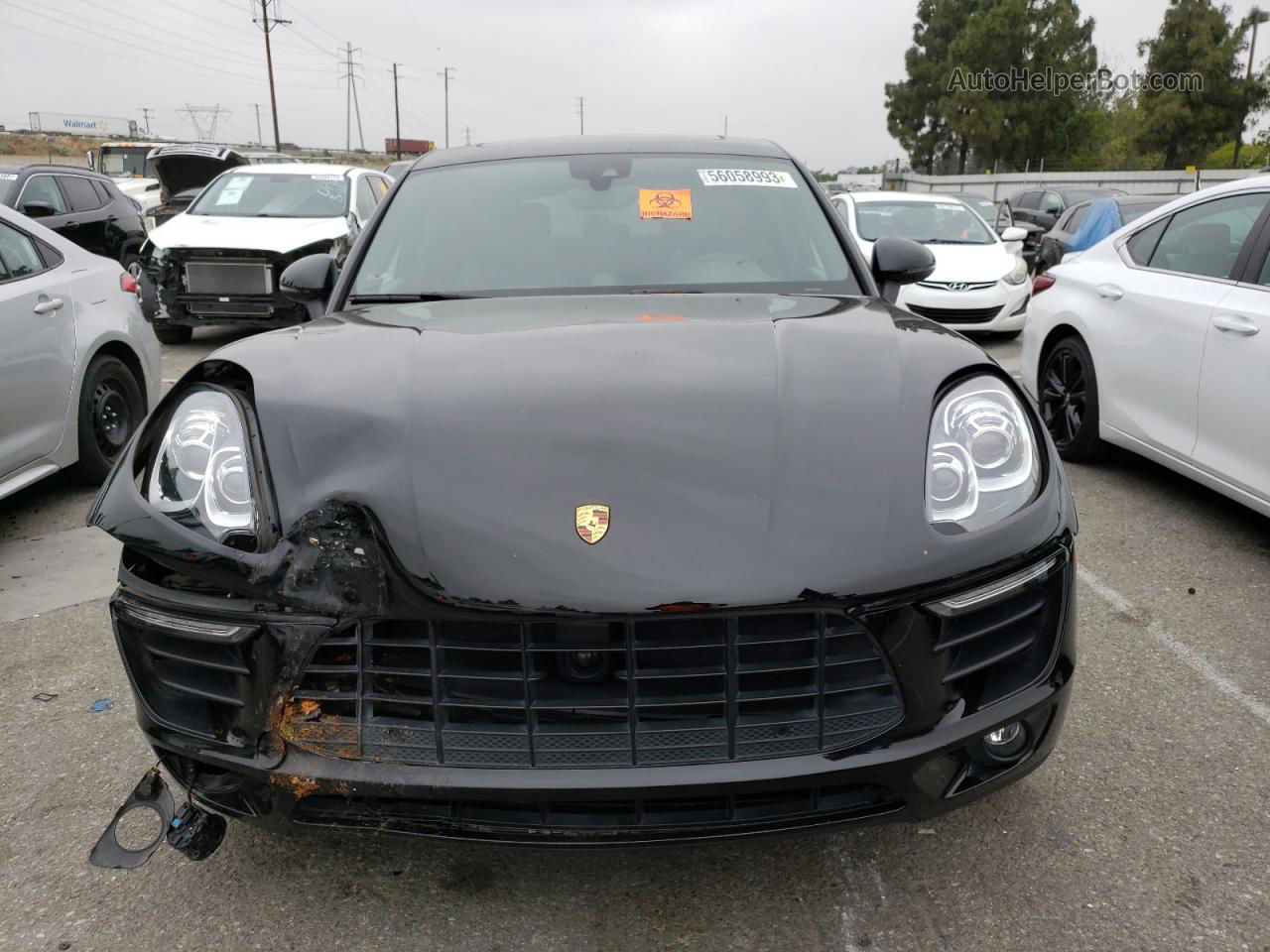 2018 Porsche Macan S Black vin: WP1AB2A5XJLB40141