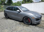 2018 Porsche Cayenne Turbo Gray vin: WP1AC2A23JLA85079