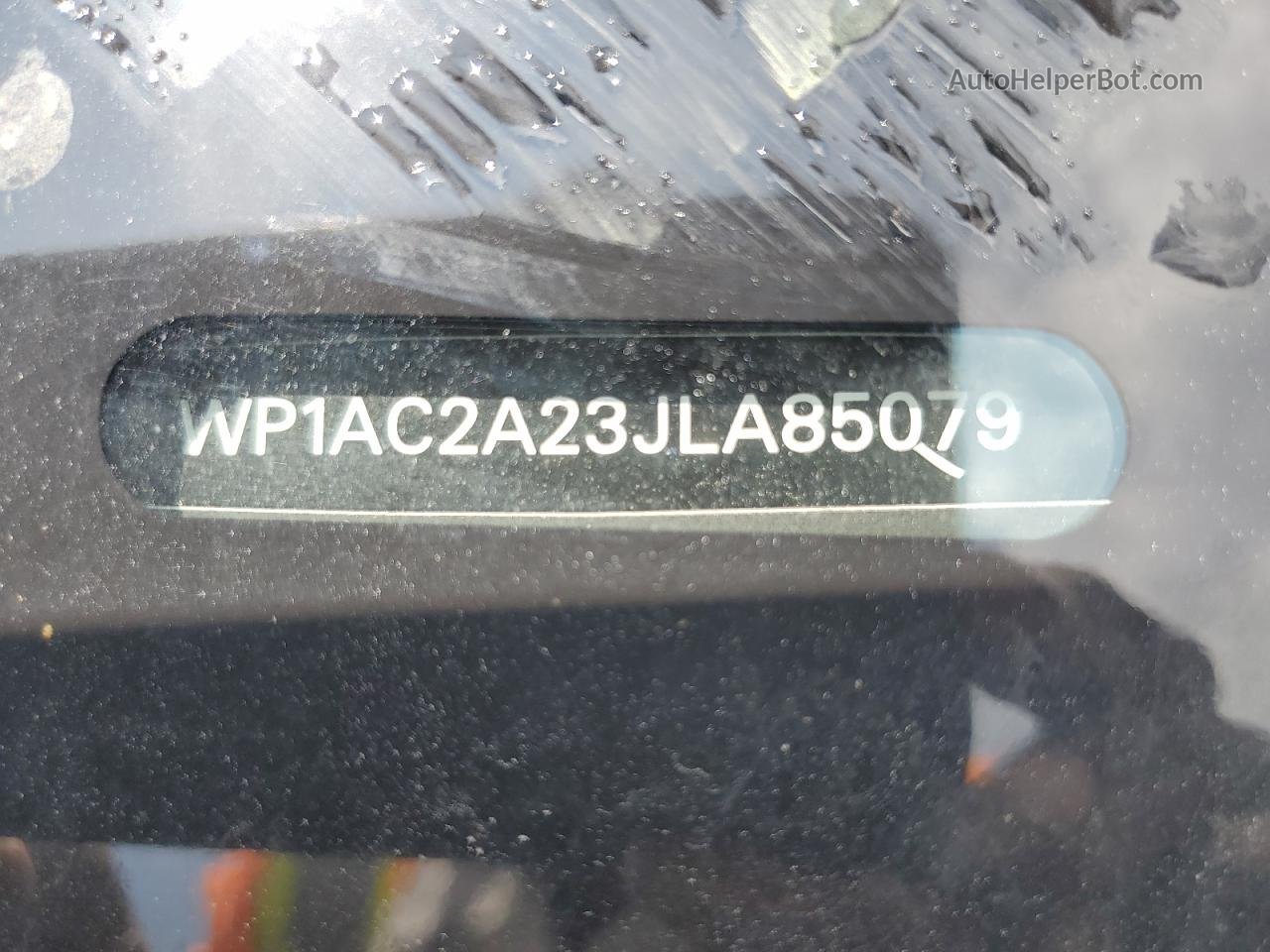 2018 Porsche Cayenne Turbo Gray vin: WP1AC2A23JLA85079