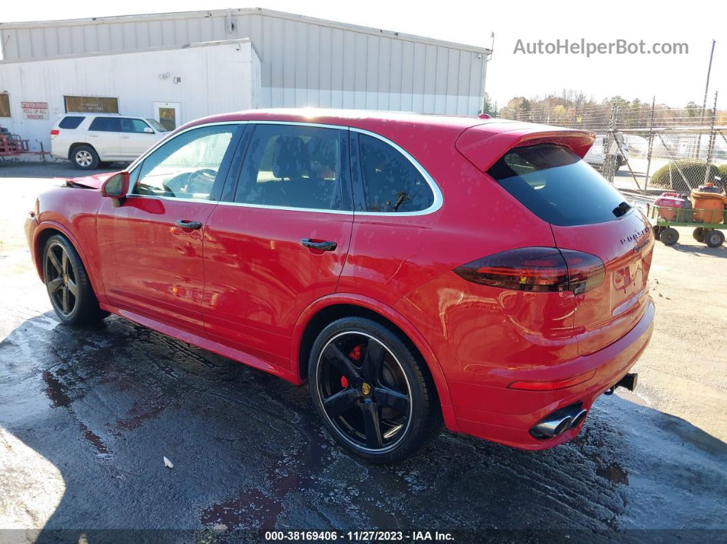 2018 Porsche Cayenne Gts Red vin: WP1AD2A23JLA80865