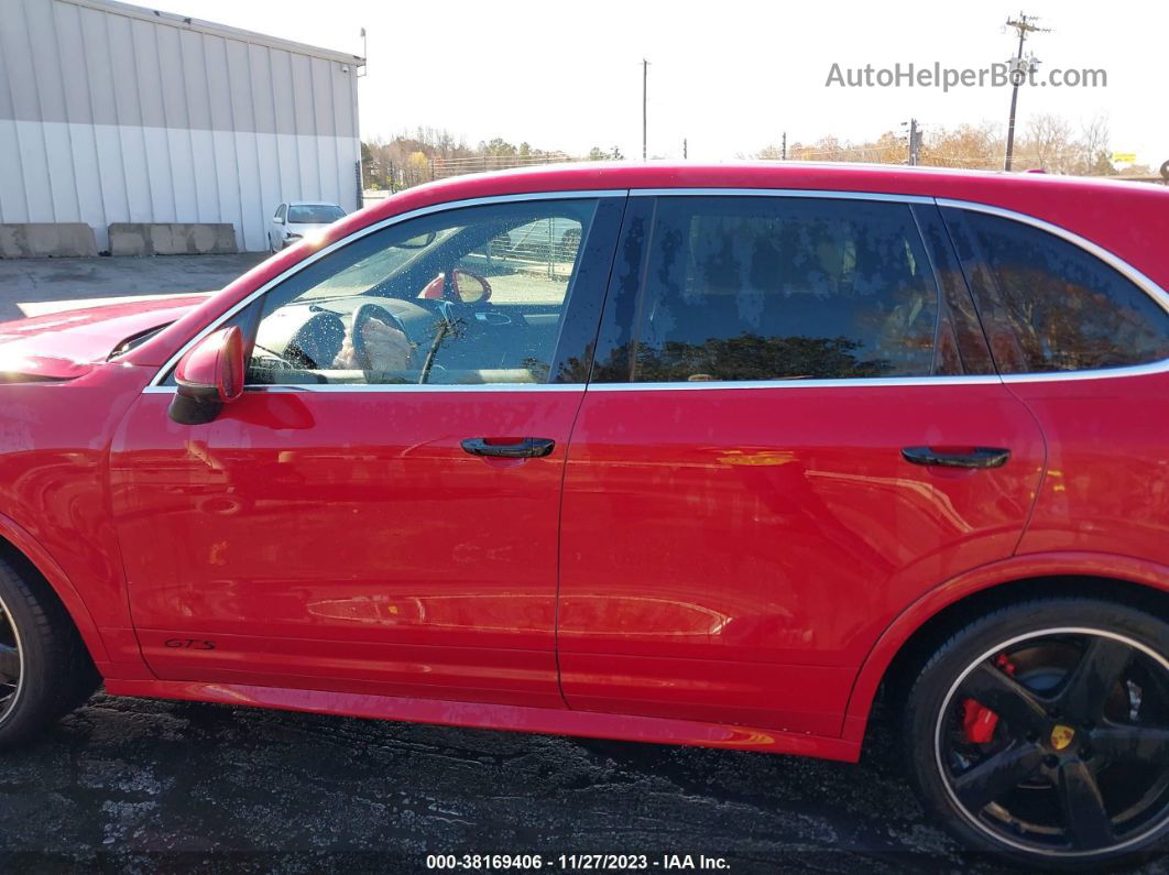 2018 Porsche Cayenne Gts Red vin: WP1AD2A23JLA80865