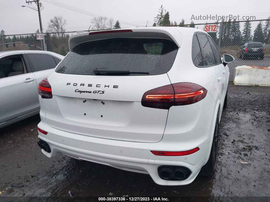 2018 Porsche Cayenne Gts White vin: WP1AD2A24JLA81099