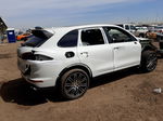 2018 Porsche Cayenne Se Hybrid Platinum White vin: WP1AE2A23JLA72567