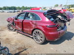 2018 Porsche Macan Turbo Burgundy vin: WP1AF2A54JLB71342