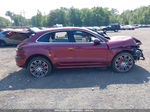 2018 Porsche Macan Turbo Burgundy vin: WP1AF2A54JLB71342