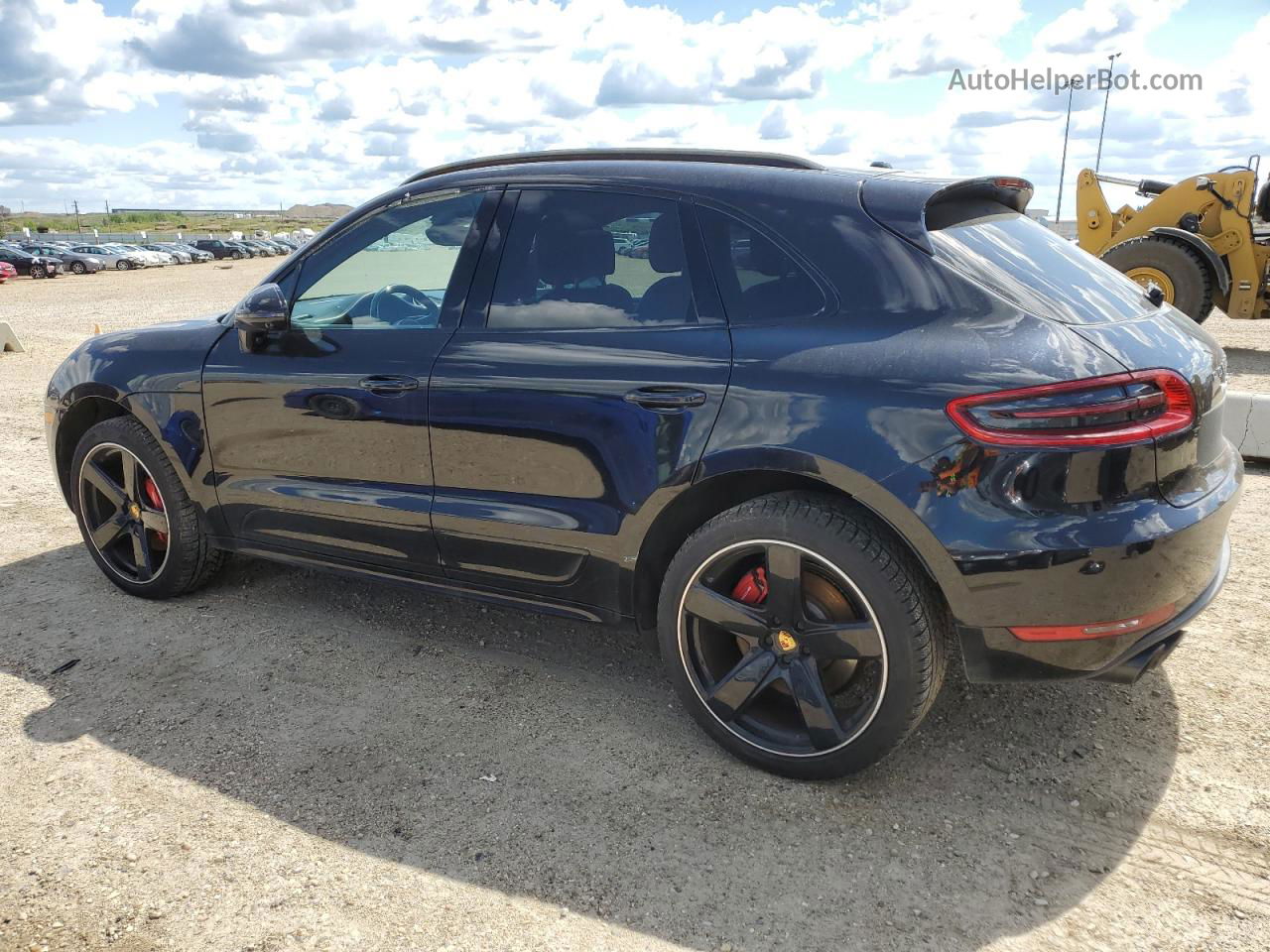 2018 Porsche Macan Turbo Black vin: WP1AF2A55JLB71690