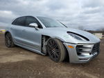 2017 Porsche Macan Turbo Silver vin: WP1AF2A56HLB61857