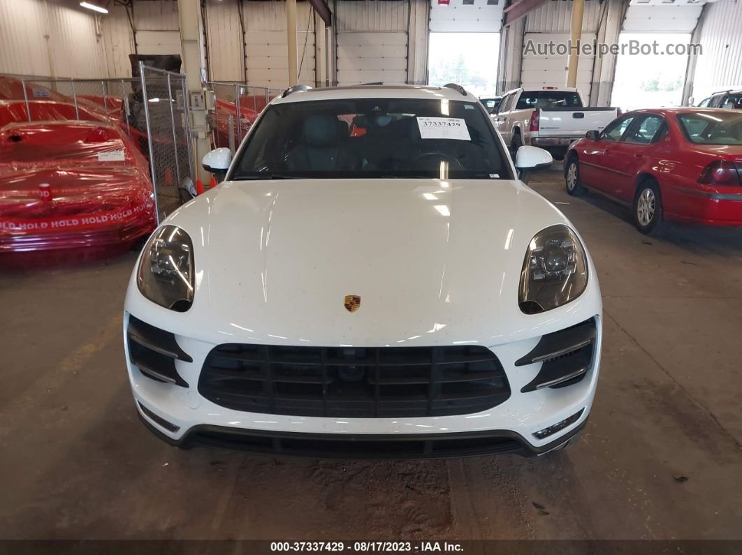 2018 Porsche Macan Turbo White vin: WP1AF2A56JLB71164