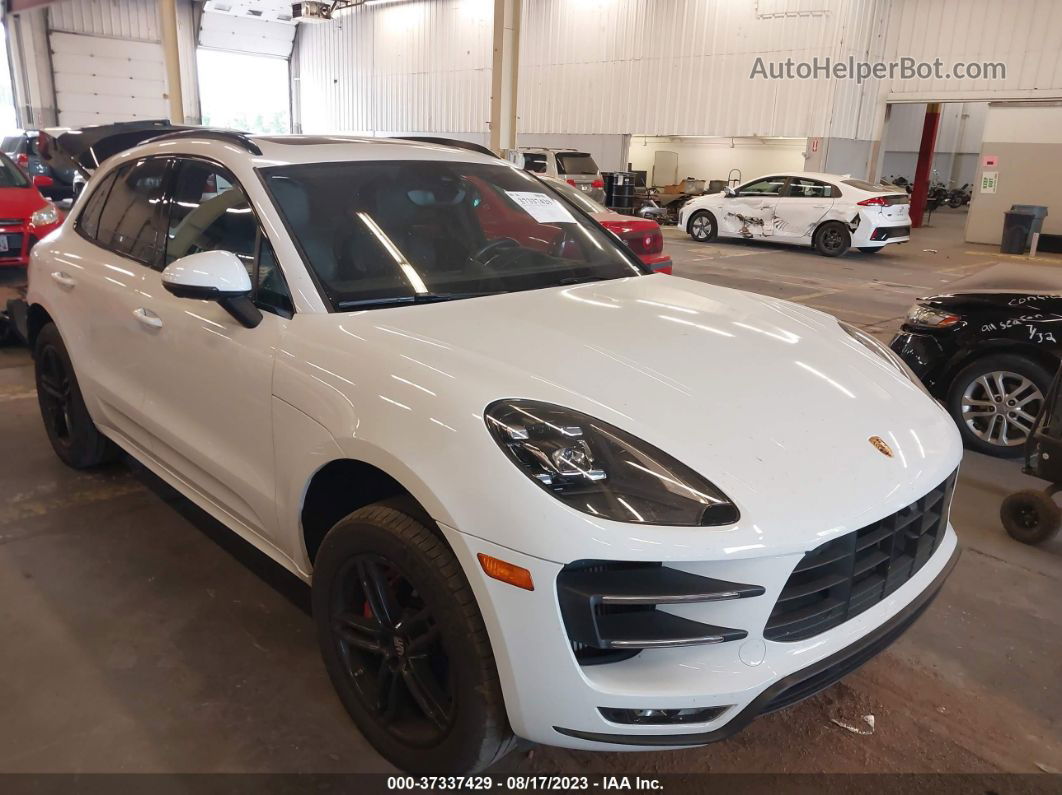 2018 Porsche Macan Turbo White vin: WP1AF2A56JLB71164