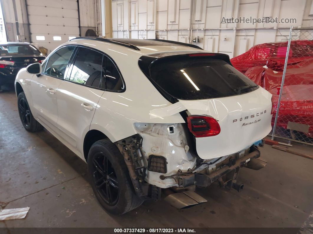 2018 Porsche Macan Turbo White vin: WP1AF2A56JLB71164