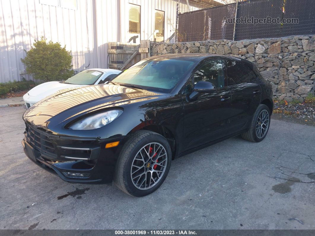 2018 Porsche Macan Turbo Black vin: WP1AF2A57JLB70542