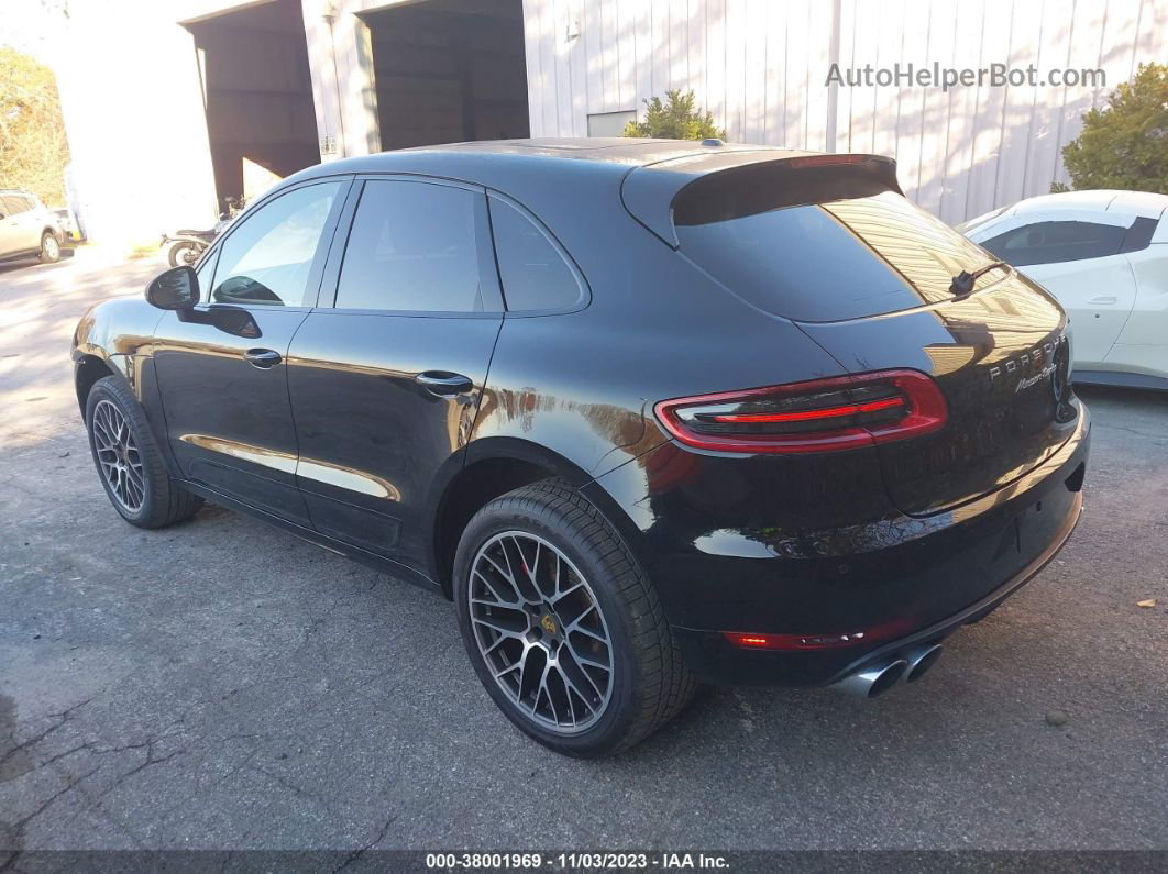 2018 Porsche Macan Turbo Черный vin: WP1AF2A57JLB70542