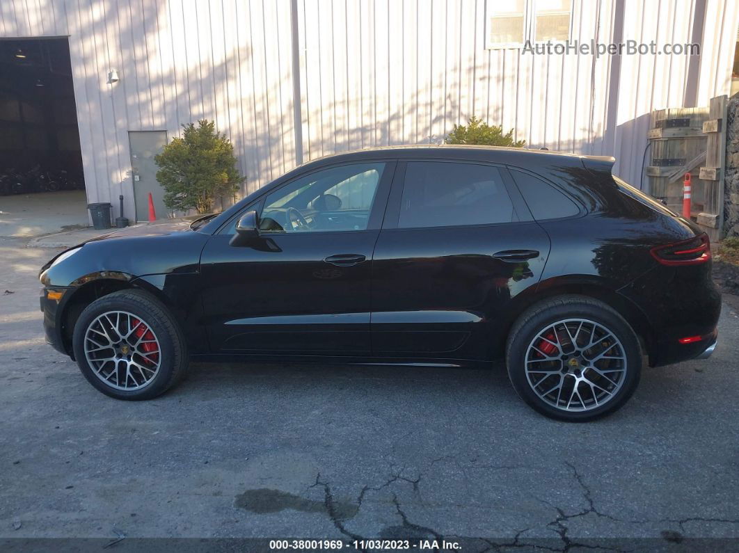 2018 Porsche Macan Turbo Black vin: WP1AF2A57JLB70542