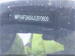 2018 Porsche Macan Turbo Черный vin: WP1AF2A5XJLB70809