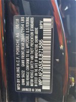 2018 Porsche Macan Turbo Черный vin: WP1AF2A5XJLB71586