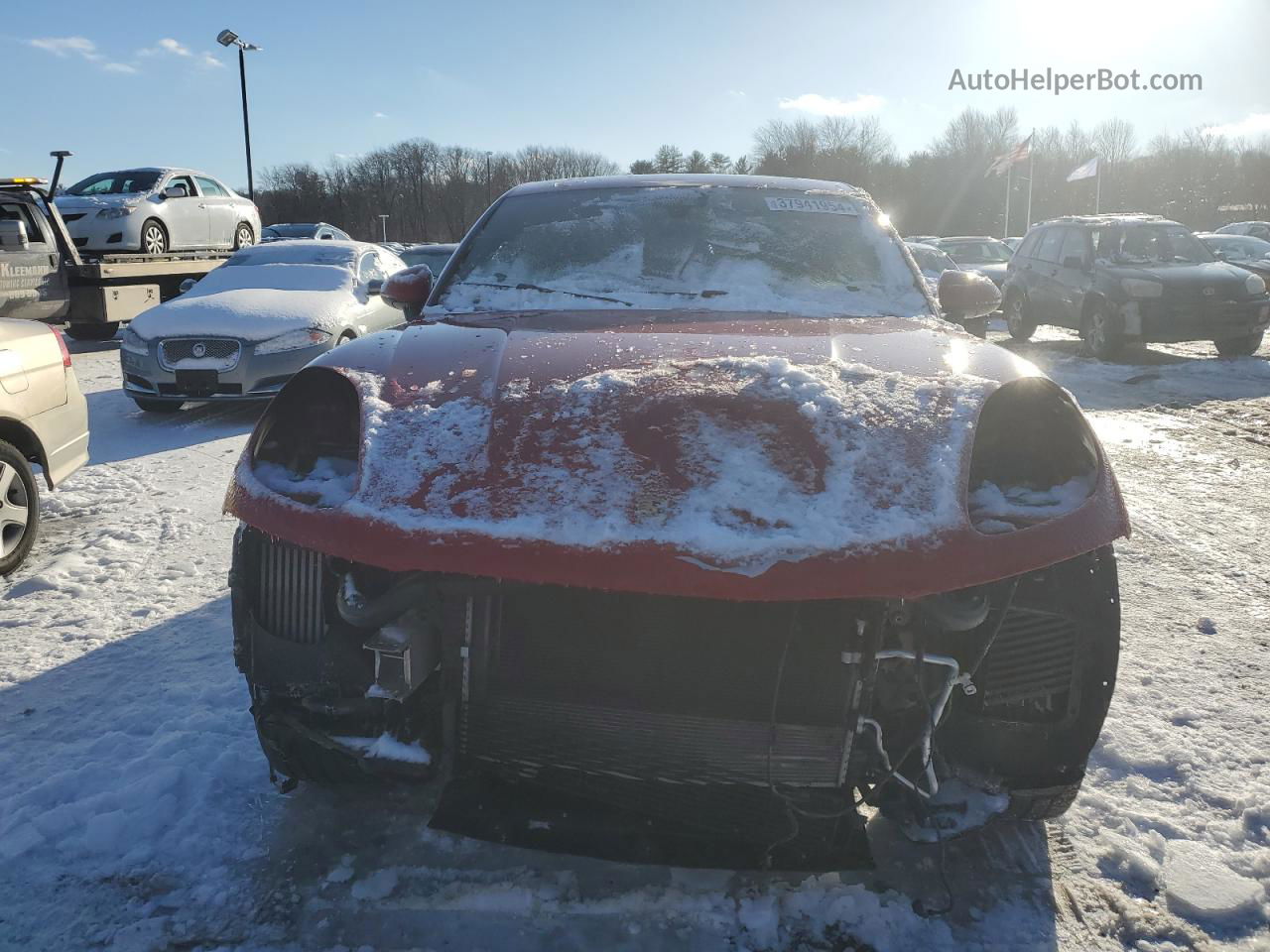 2017 Porsche Macan Gts Красный vin: WP1AG2A50HLB51368