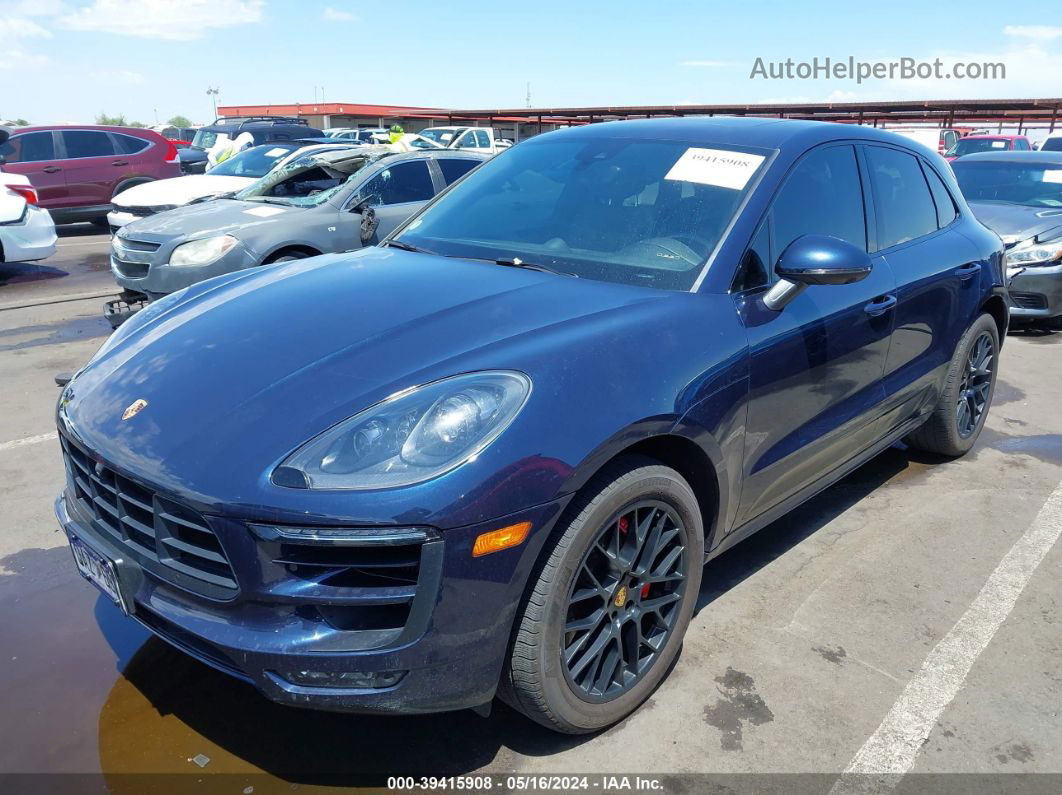 2017 Porsche Macan Gts Dark Blue vin: WP1AG2A50HLB52911