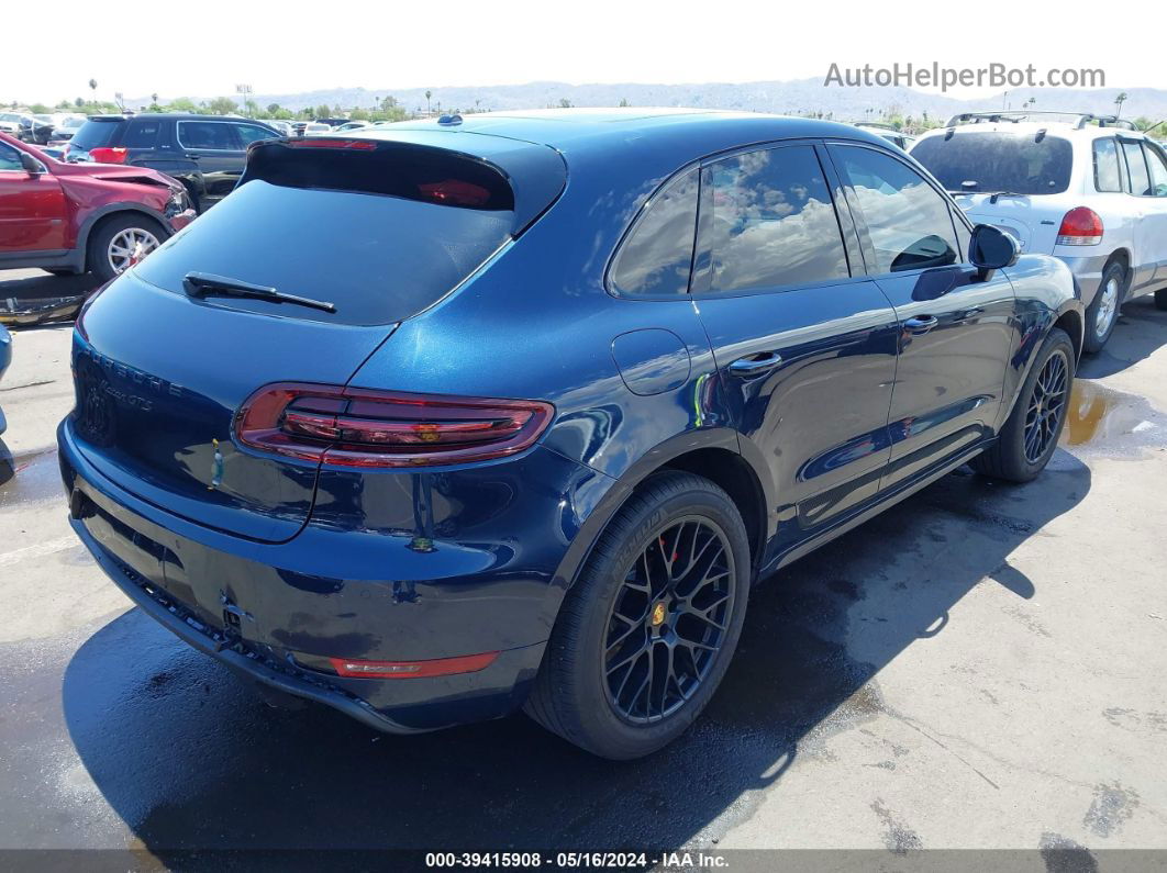 2017 Porsche Macan Gts Dark Blue vin: WP1AG2A50HLB52911