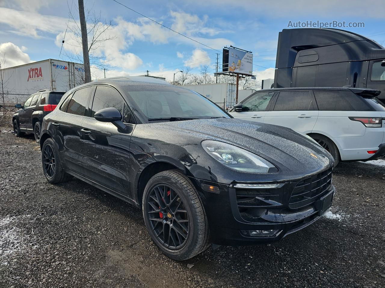 2017 Porsche Macan Gts Black vin: WP1AG2A52HLB51095