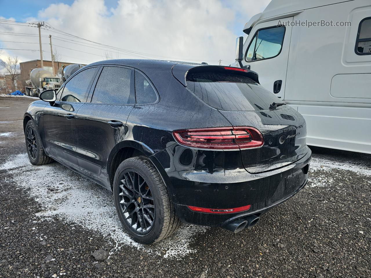 2017 Porsche Macan Gts Black vin: WP1AG2A52HLB51095