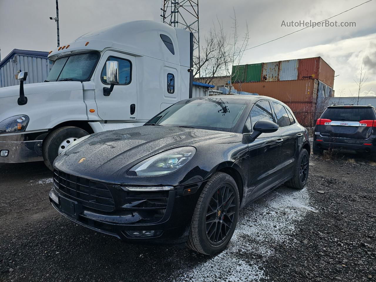 2017 Porsche Macan Gts Черный vin: WP1AG2A52HLB51095