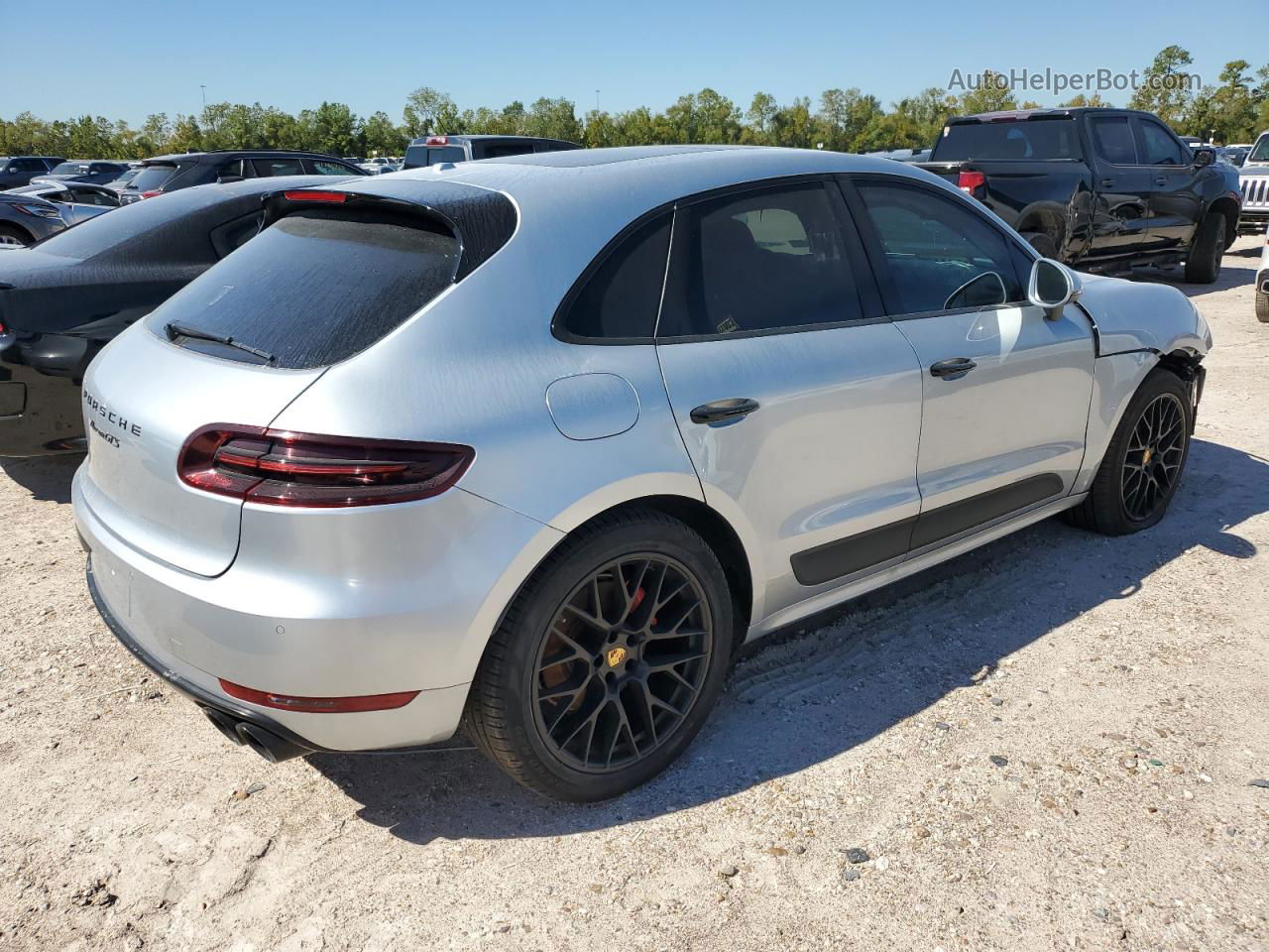 2018 Porsche Macan Gts Silver vin: WP1AG2A53JLB60605