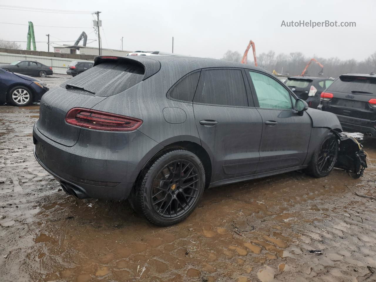 2018 Porsche Macan Gts Серый vin: WP1AG2A53JLB62709