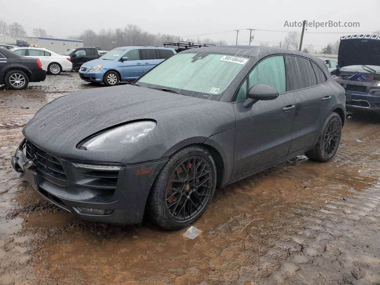 2018 Porsche Macan Gts Серый vin: WP1AG2A53JLB62709