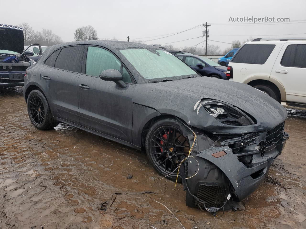 2018 Porsche Macan Gts Gray vin: WP1AG2A53JLB62709