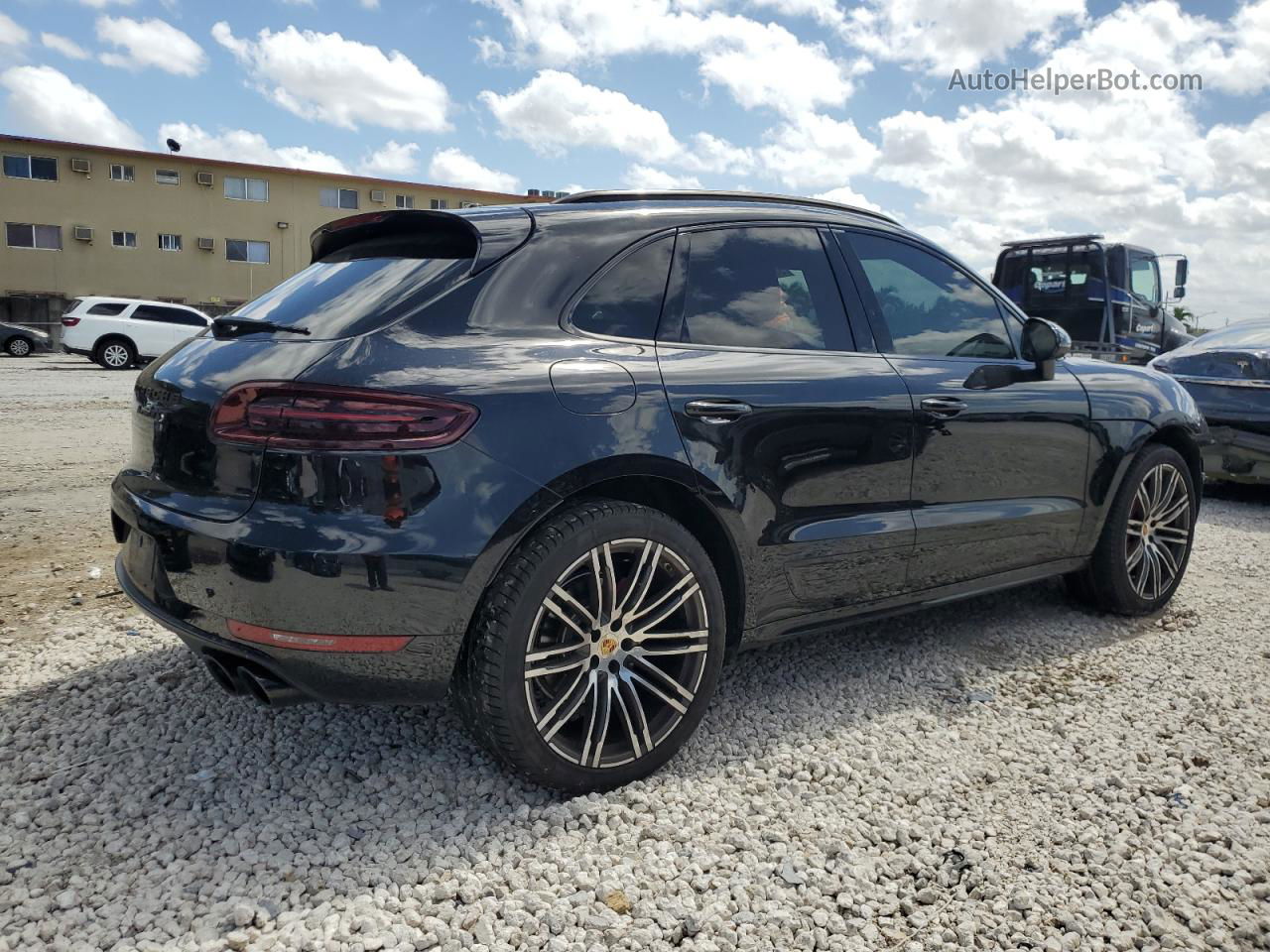 2017 Porsche Macan Gts Black vin: WP1AG2A54HLB51311