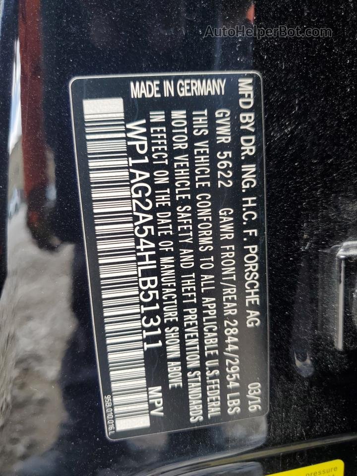 2017 Porsche Macan Gts Black vin: WP1AG2A54HLB51311