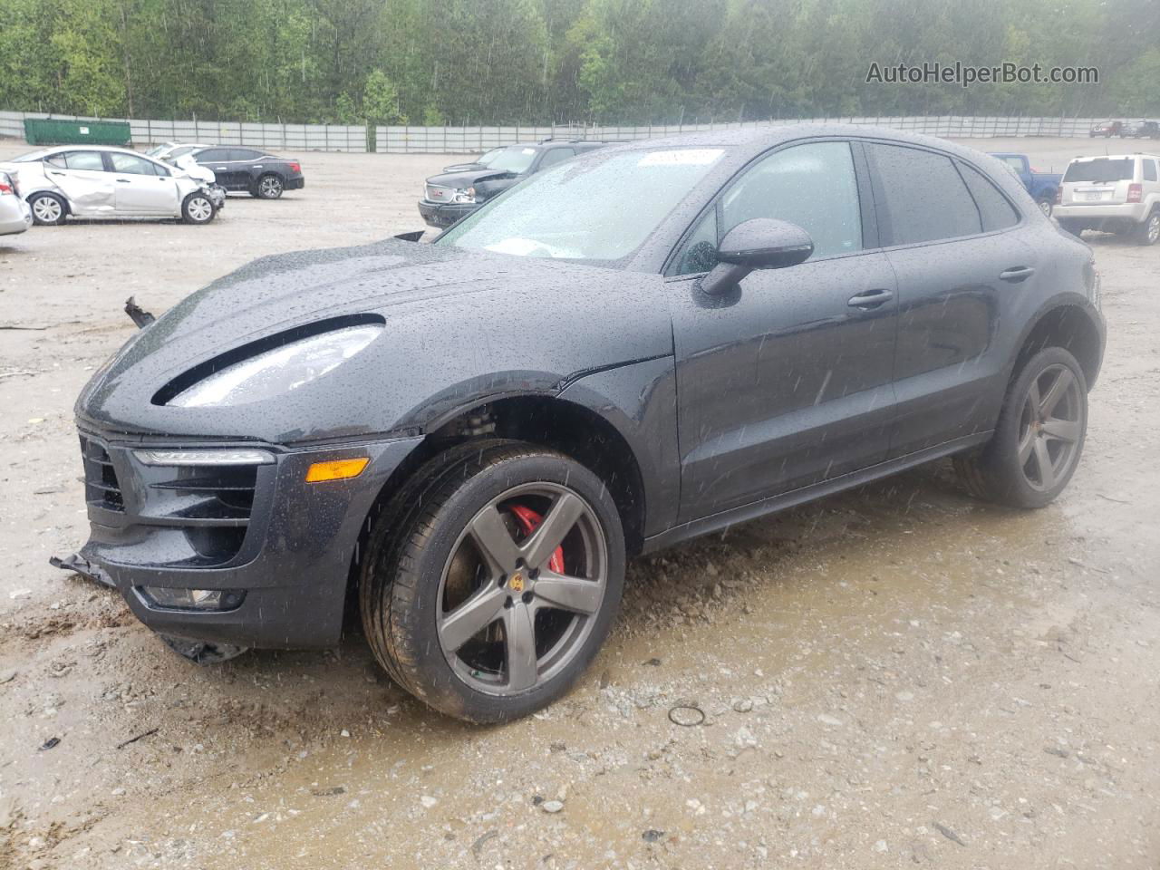 2017 Porsche Macan Gts Gray vin: WP1AG2A54HLB52636