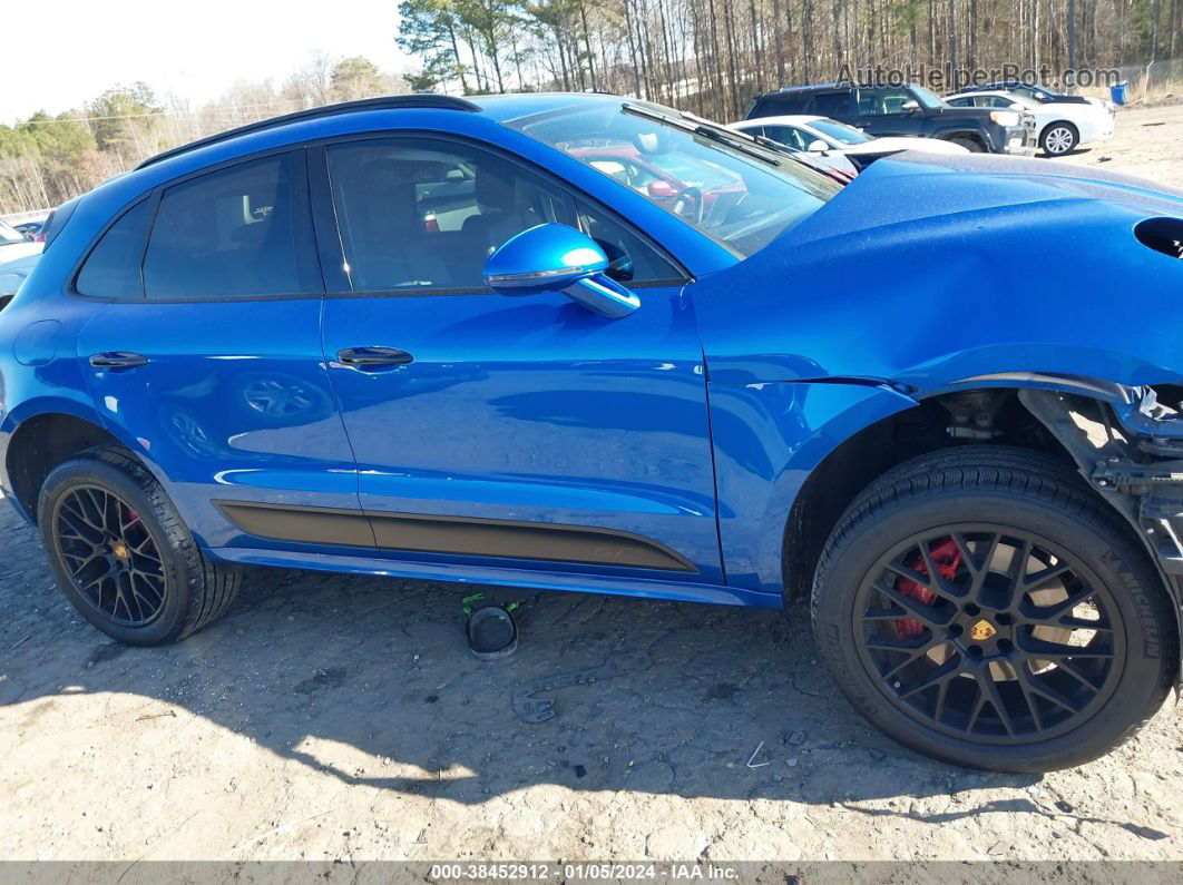 2017 Porsche Macan Gts Blue vin: WP1AG2A54HLB53771