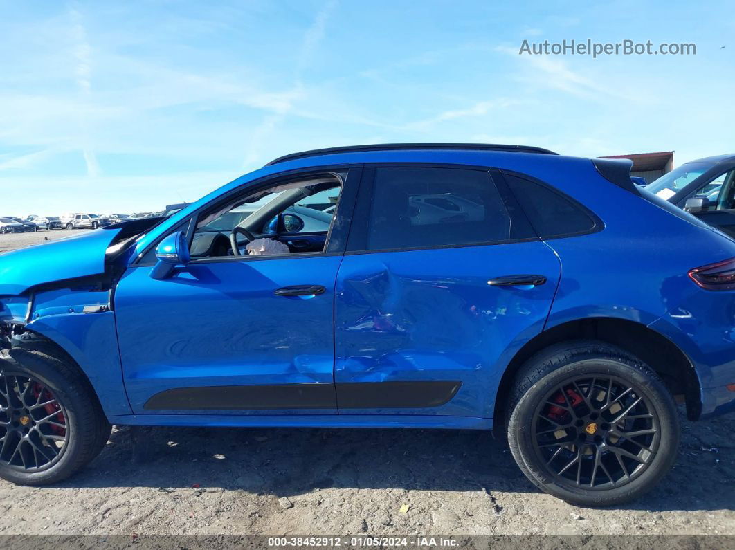 2017 Porsche Macan Gts Blue vin: WP1AG2A54HLB53771