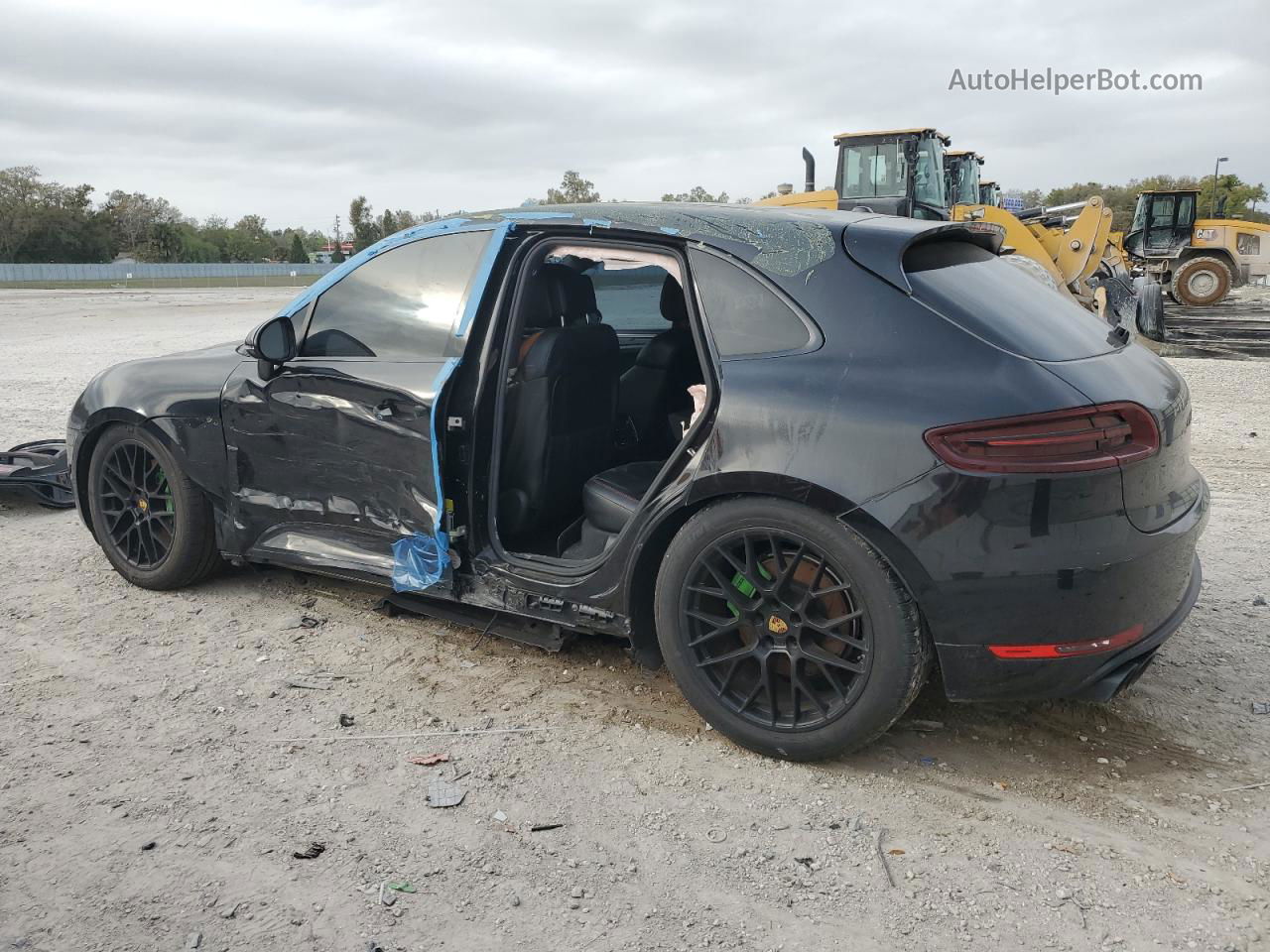 2018 Porsche Macan Gts Черный vin: WP1AG2A54JLB62931