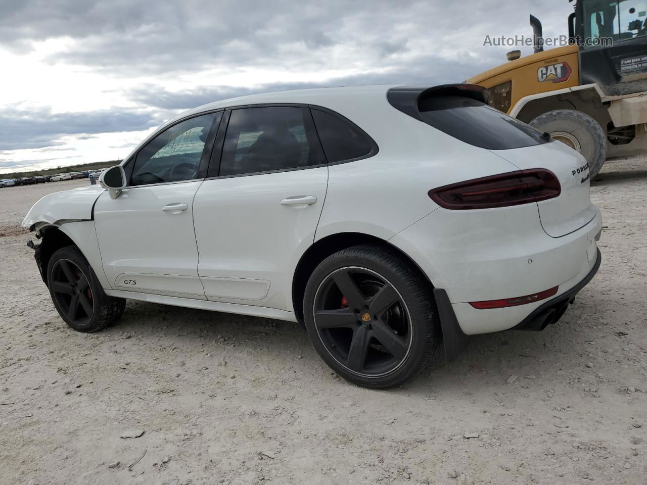 2017 Porsche Macan Gts White vin: WP1AG2A55HLB55772