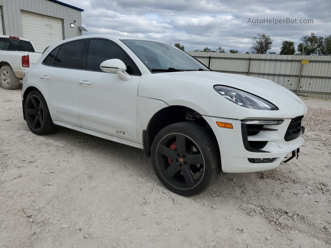 2017 Porsche Macan Gts White vin: WP1AG2A55HLB55772