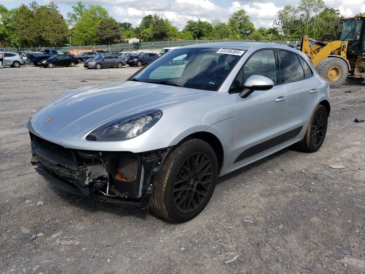 2017 Porsche Macan Gts Silver vin: WP1AG2A56HLB54209