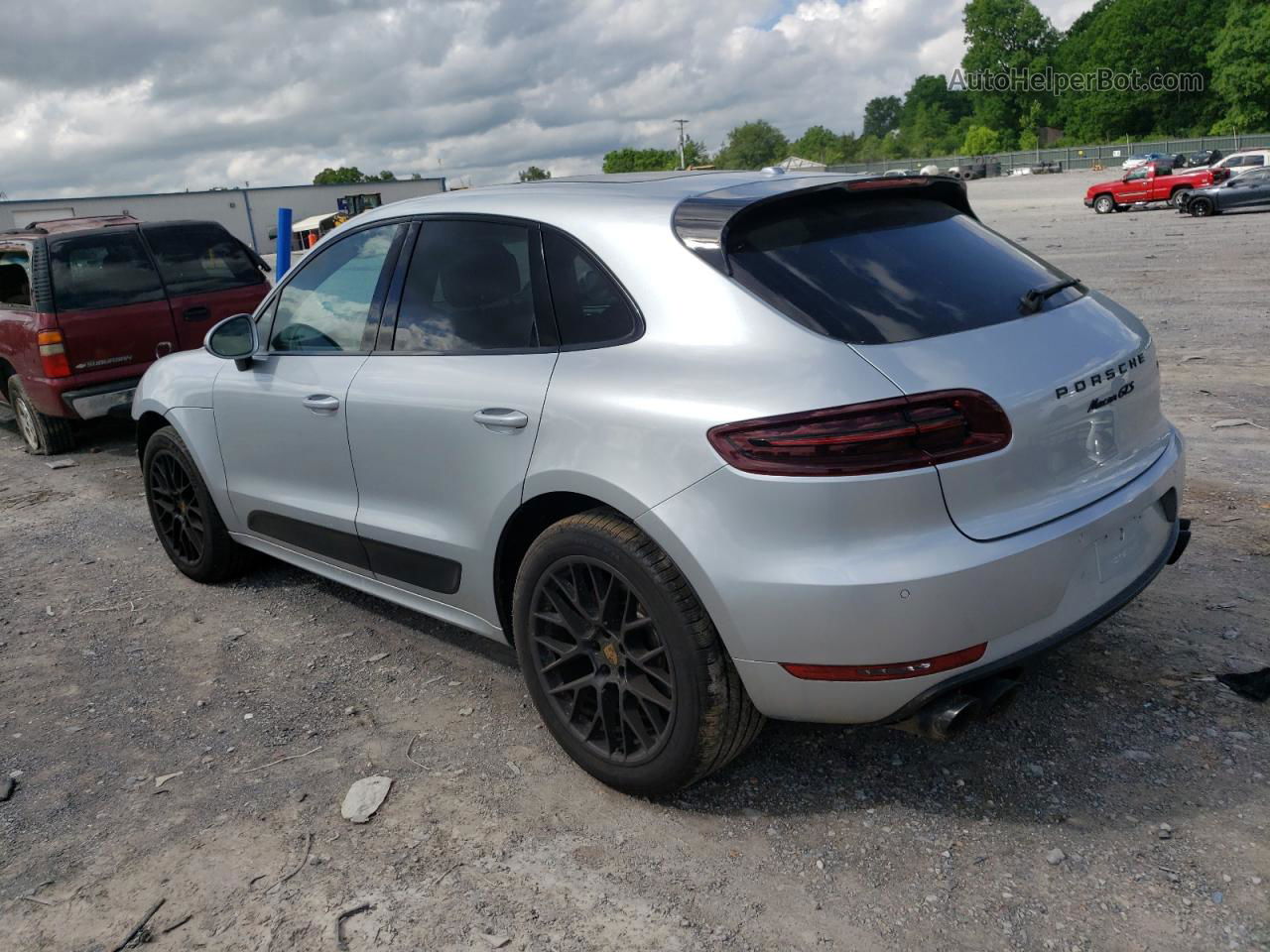 2017 Porsche Macan Gts Silver vin: WP1AG2A56HLB54209