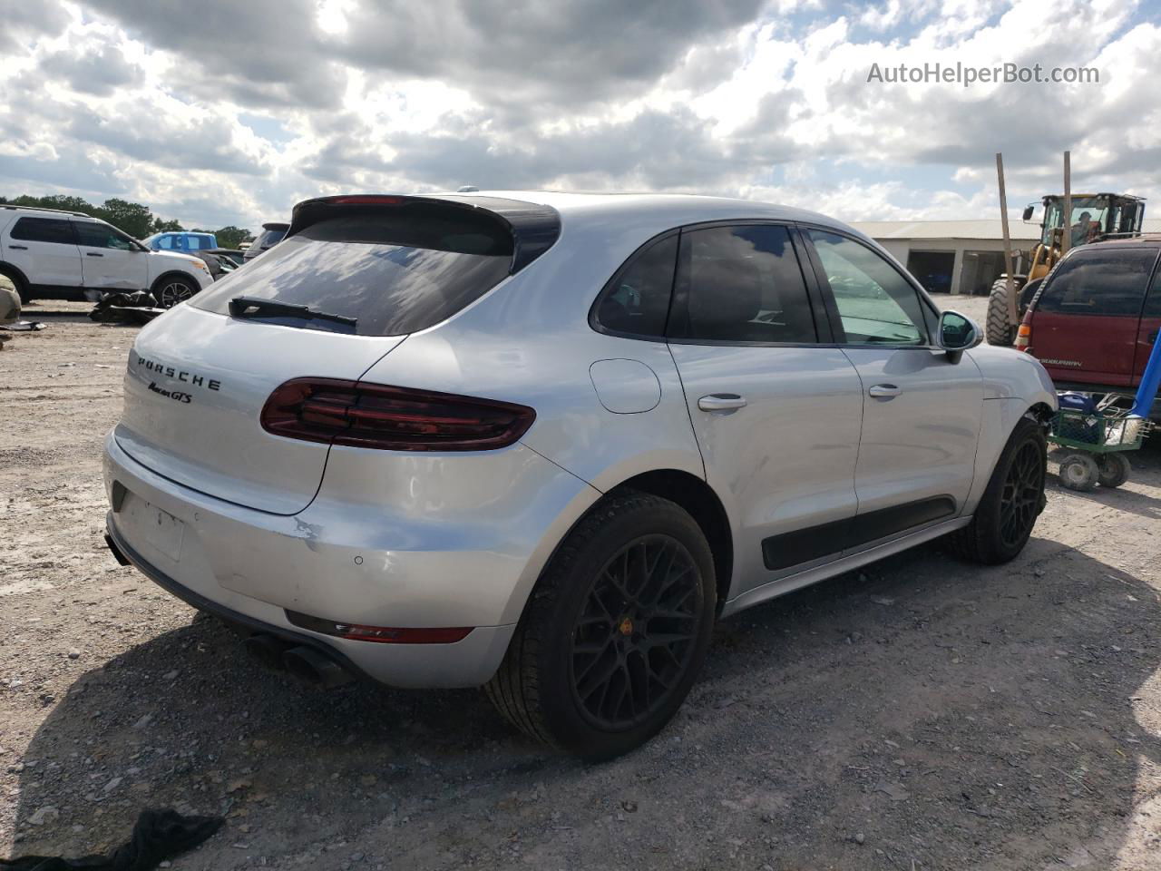 2017 Porsche Macan Gts Серебряный vin: WP1AG2A56HLB54209