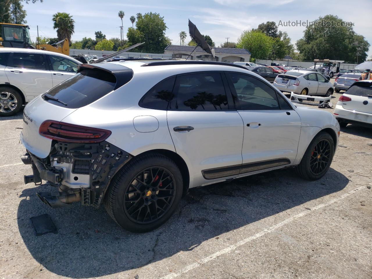 2017 Porsche Macan Gts Silver vin: WP1AG2A56HLB56204