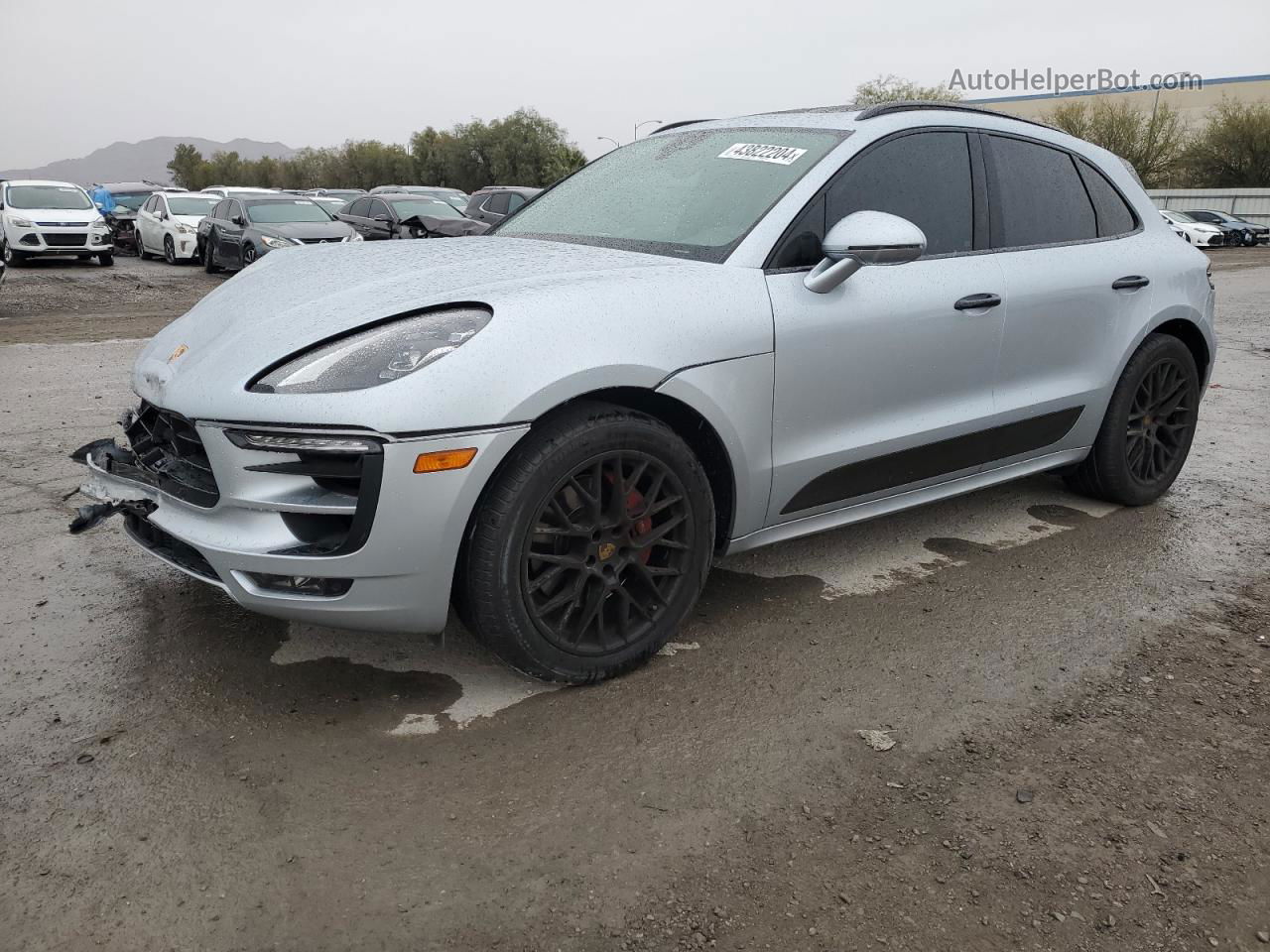 2017 Porsche Macan Gts Silver vin: WP1AG2A56HLB56610