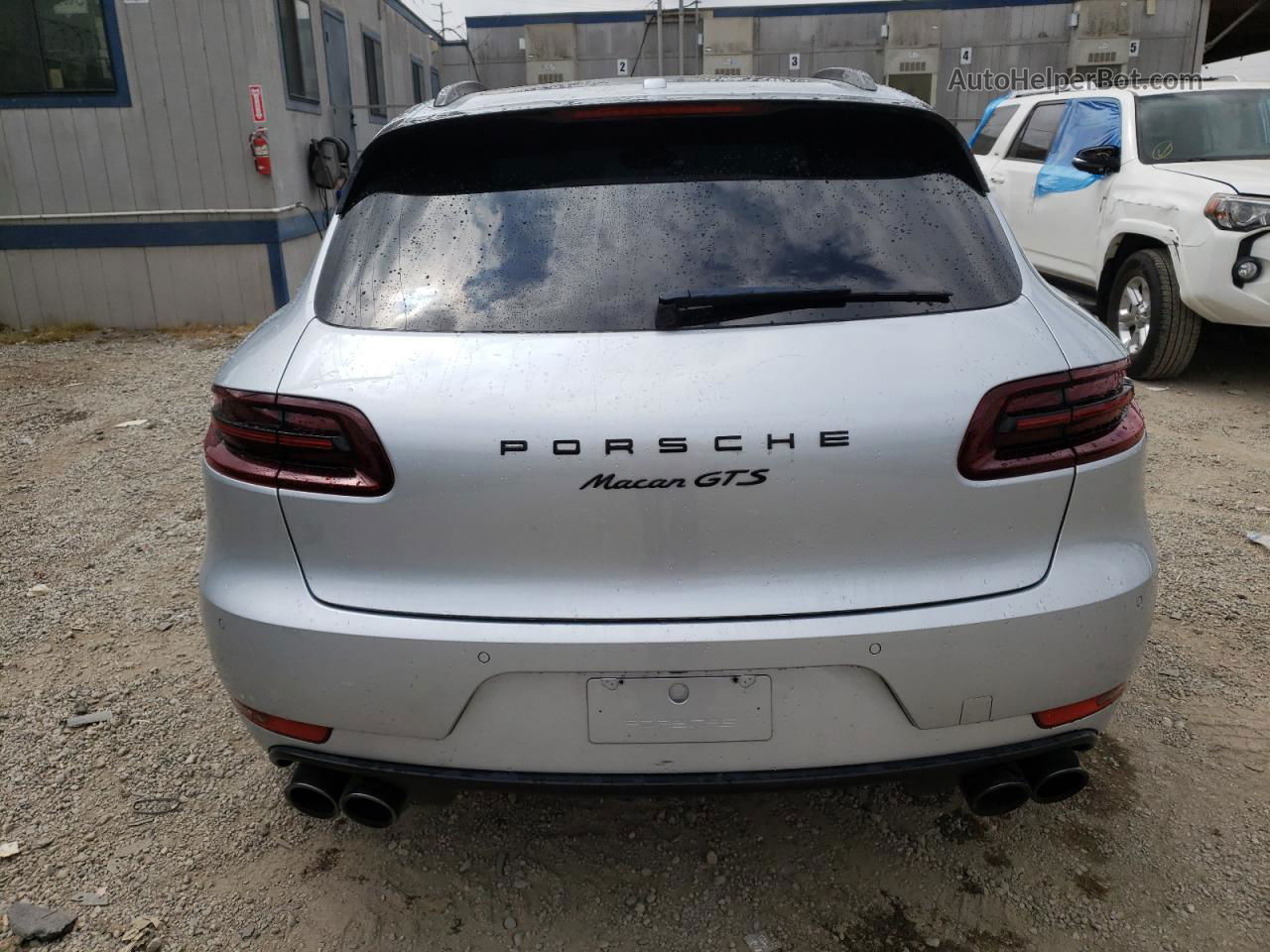 2017 Porsche Macan Gts Silver vin: WP1AG2A56HLB56610