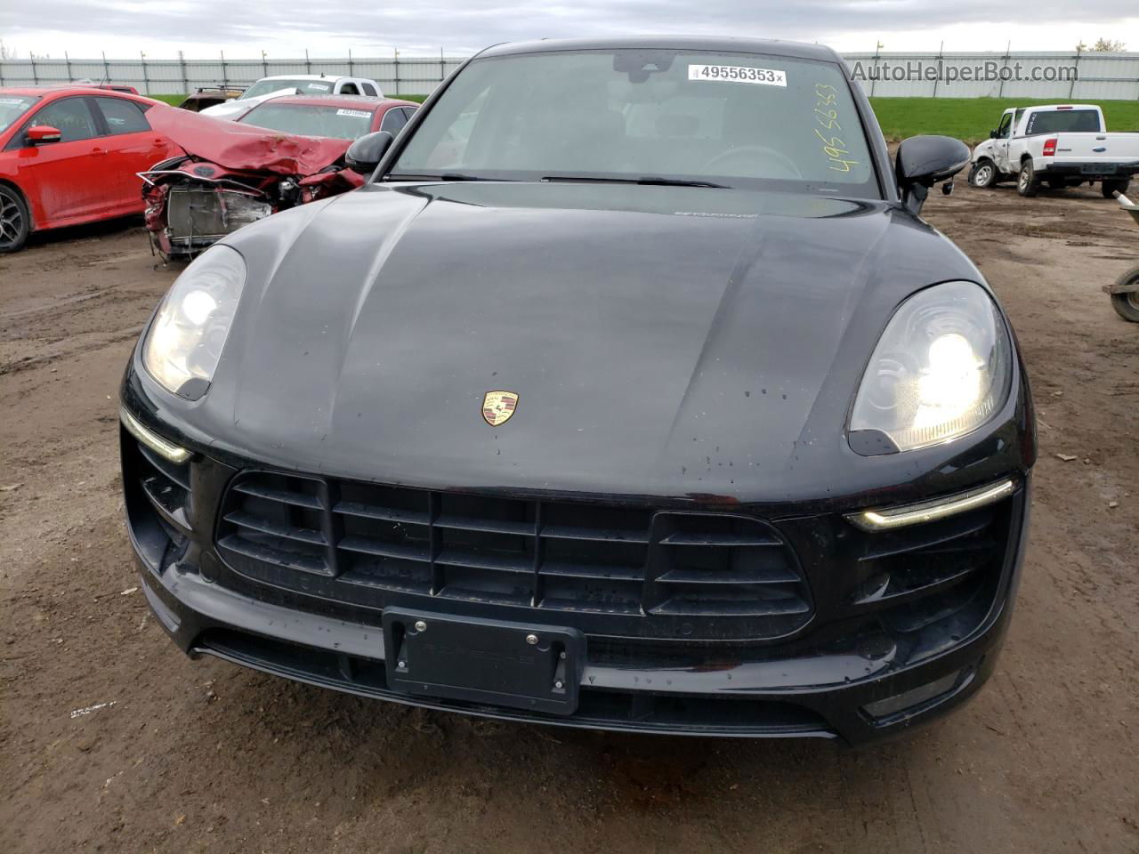 2017 Porsche Macan Gts Black vin: WP1AG2A57HLB51965