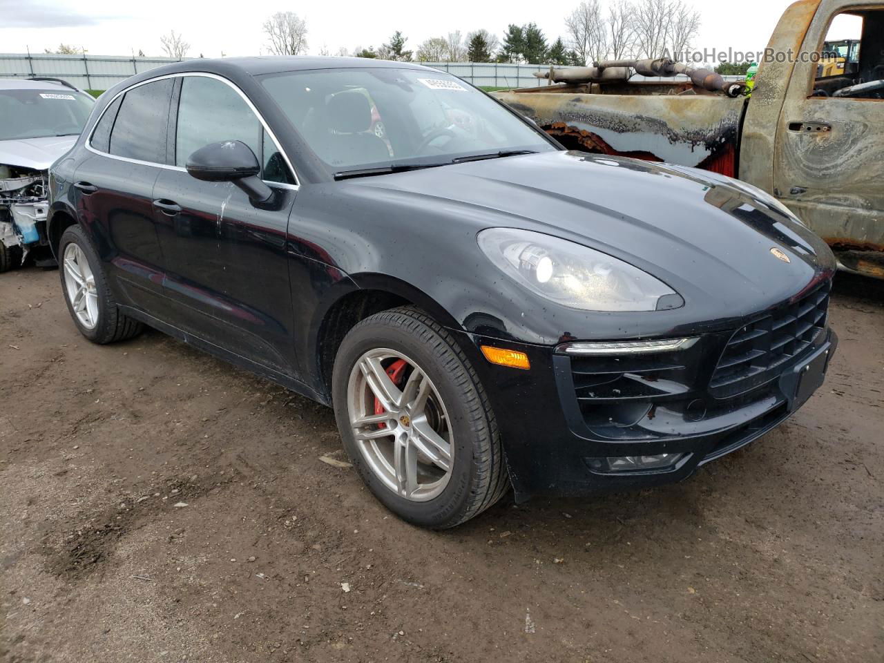 2017 Porsche Macan Gts Black vin: WP1AG2A57HLB51965