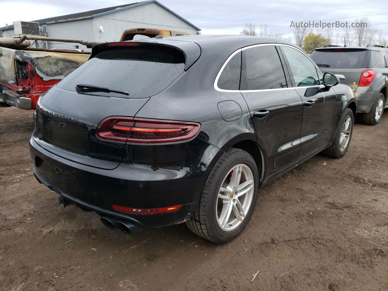 2017 Porsche Macan Gts Black vin: WP1AG2A57HLB51965