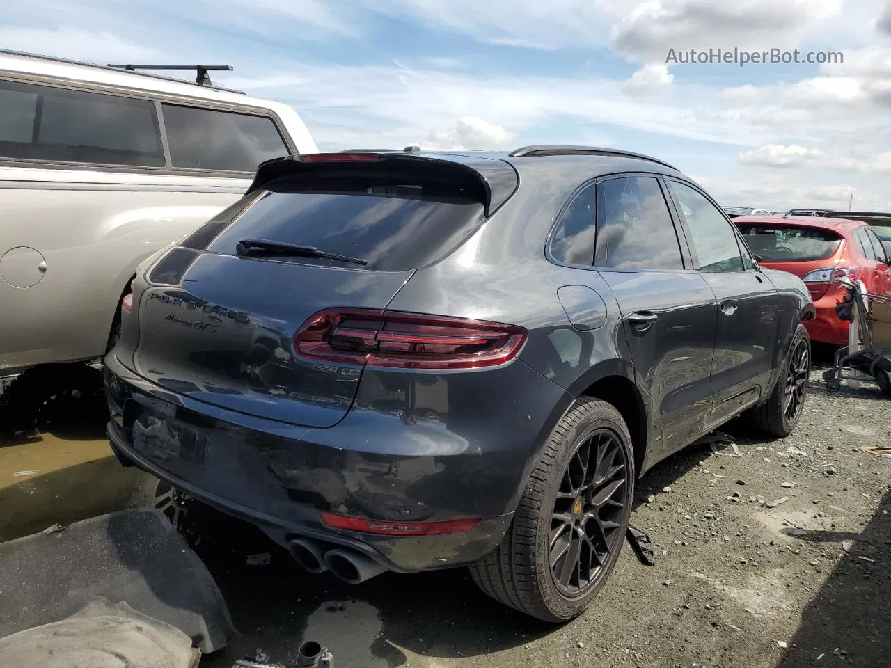 2018 Porsche Macan Gts Серый vin: WP1AG2A57JLB63538