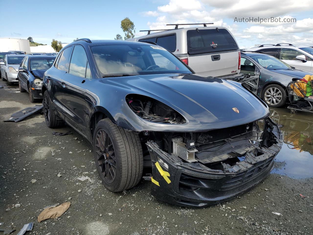 2018 Porsche Macan Gts Серый vin: WP1AG2A57JLB63538